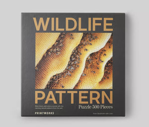 Wildlife Pattern Honeycomb Puzzle