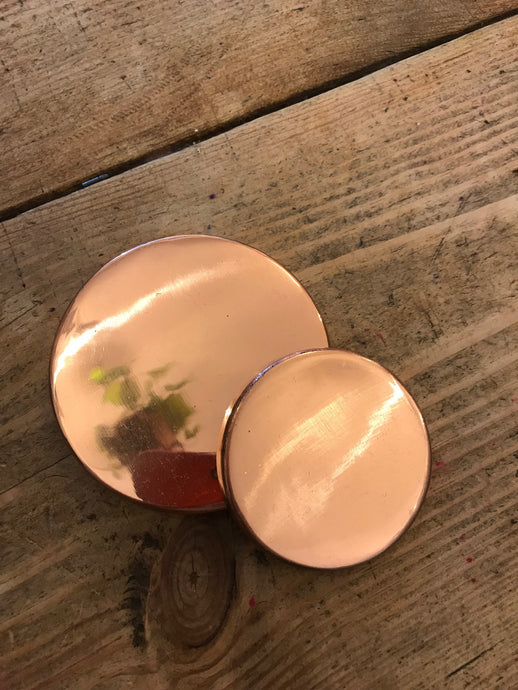 Copper Lid - For Our Candles