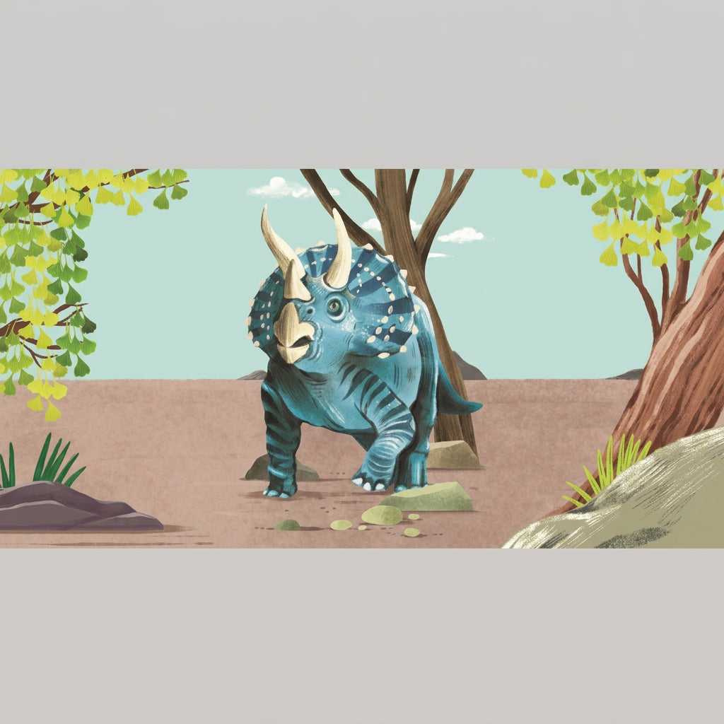 image of dinosaur on grey background