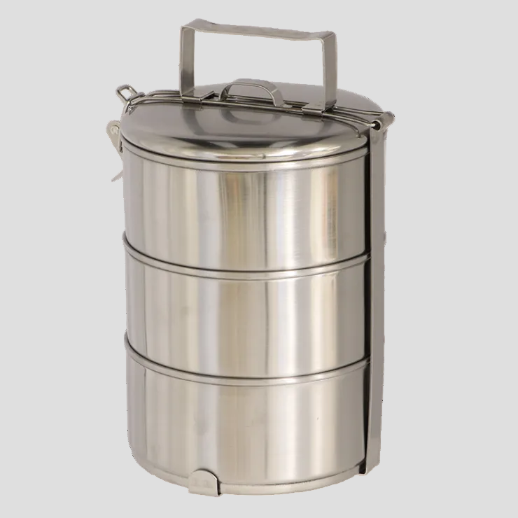 3 tier stainless steel bento box