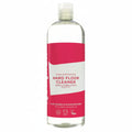 A 750ml bottle of Hard Floor Cleaner concentrated liquid, featuring a clear bottle with a white and bright pink label, set against a plain white background.