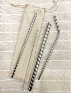 Reusable Straws - stainless steel