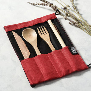Cutlery Set in Pouch