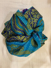 Recycled Silk Sari Scarf Online Turquoise