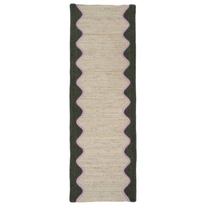 Braided Jute Rug Wave - 61cm x 183cm