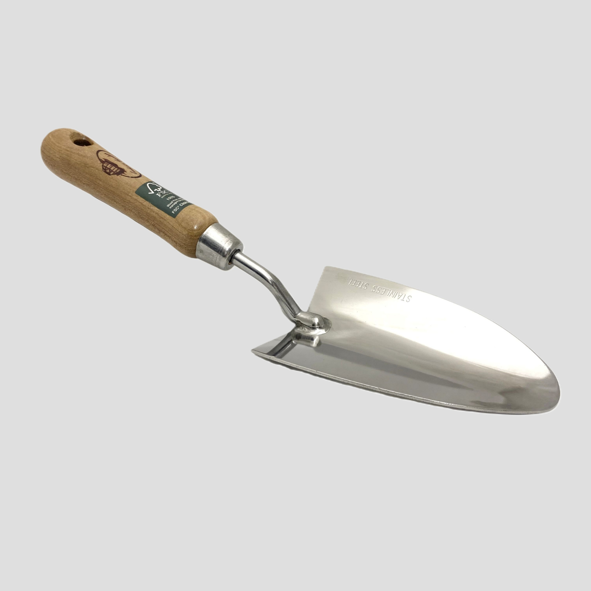 Garden Trowel – Stainless Steel with Ash Wood Handle
