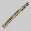 Cactus rainstick with bright cotton band around end