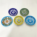 ceramic incense holders various colours