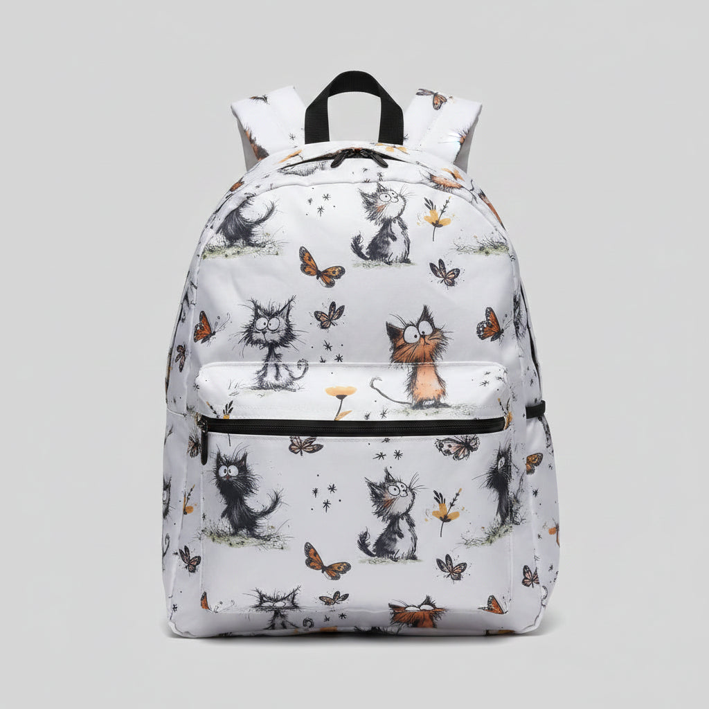 whimsy cat mini back pack