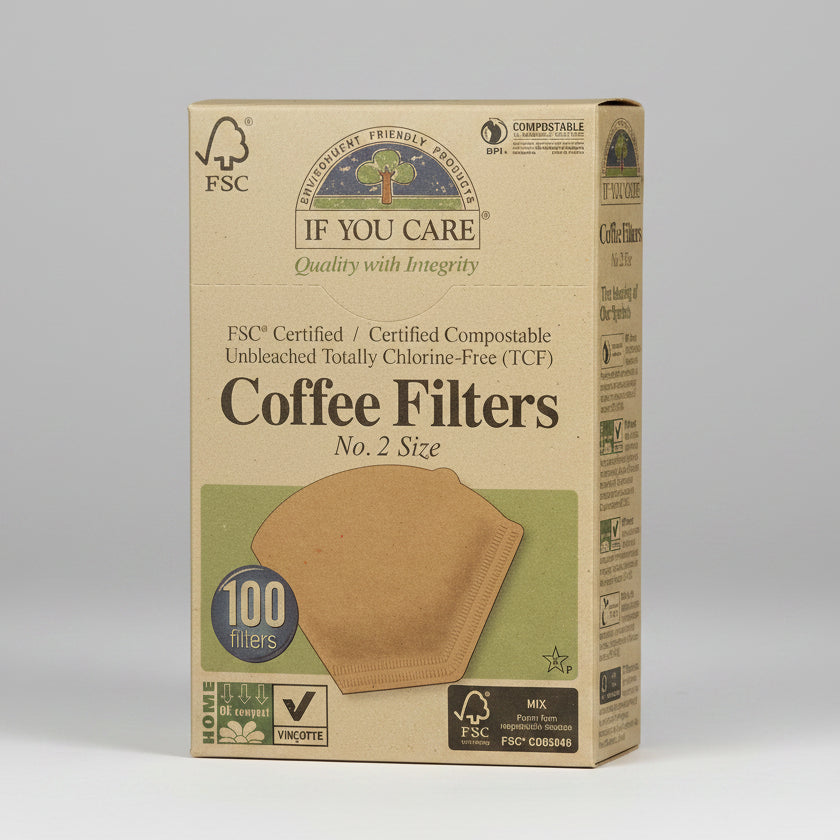 box of 100 coffee filters no2