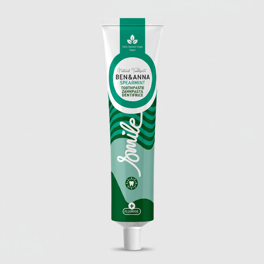 ben and anna spearmint toothpaste with fluoride