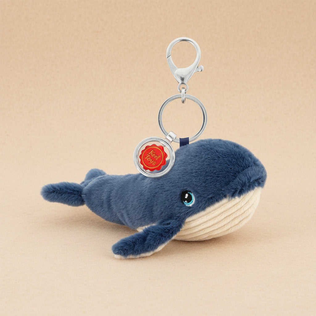whale bag charm
