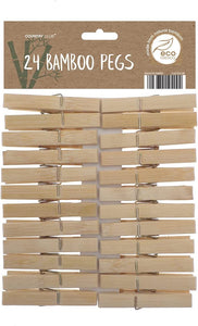Bamboo Pegs - pk/24