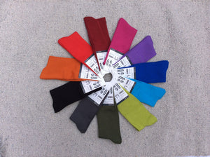MoSo Bamboo Socks  - Solid Colours (7-11)