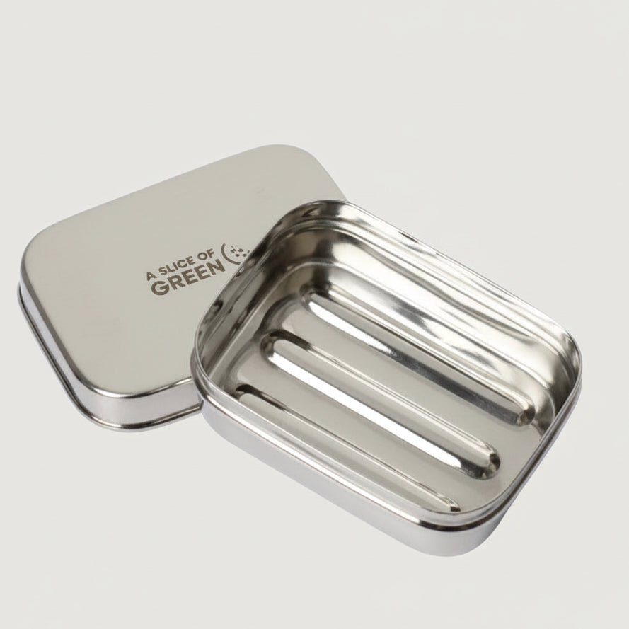 metal travel soap tin