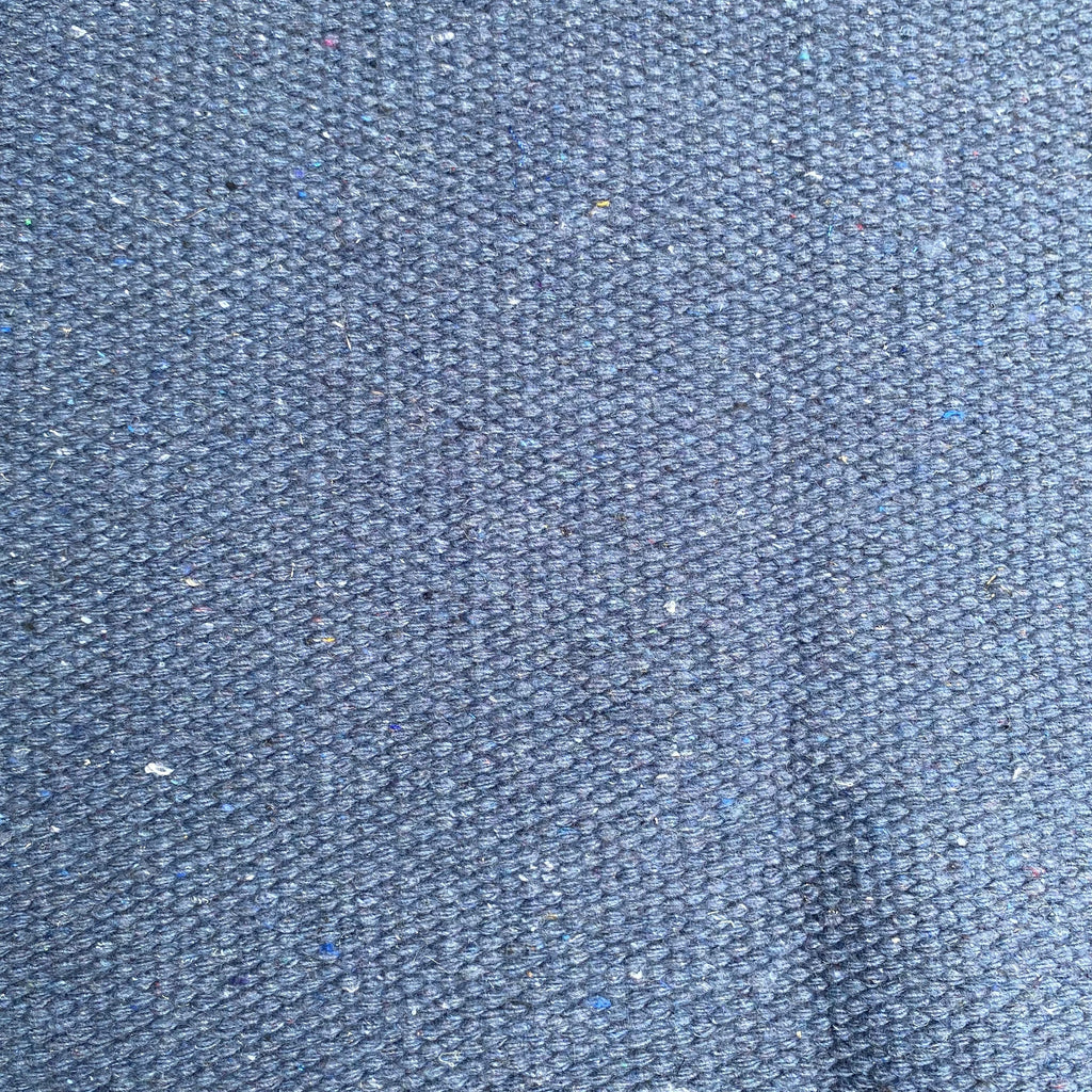 denim colour block from cotton rug