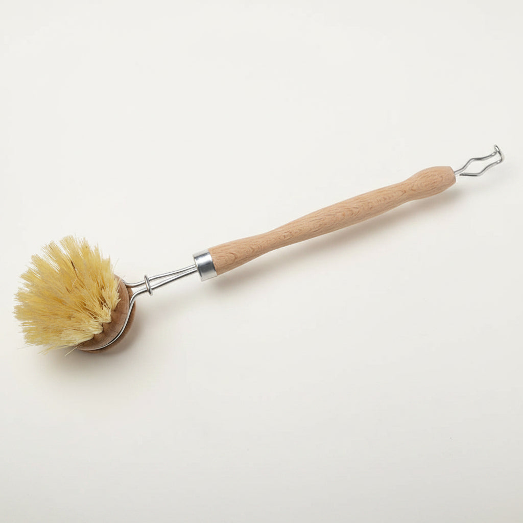 dish washing brush wooden handle