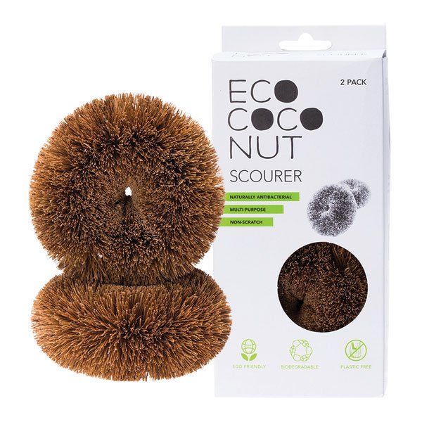 Eco Coconut Scourer (Pack of 2)