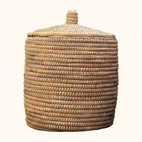 Laundry Basket with Lid - Morocco