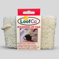 Packaging of Loof Co. Washing-Up Pad, showing the product and its features.