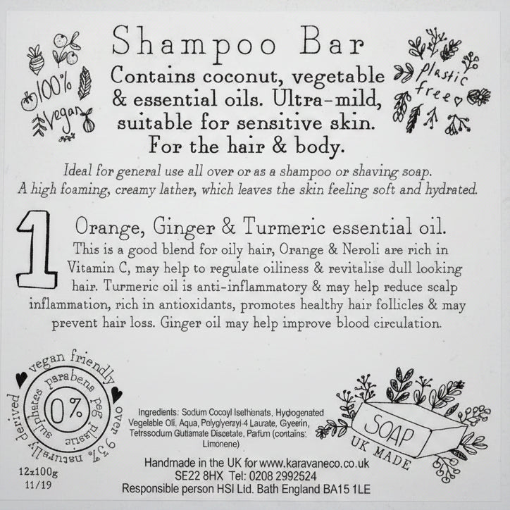 shampoo bar details