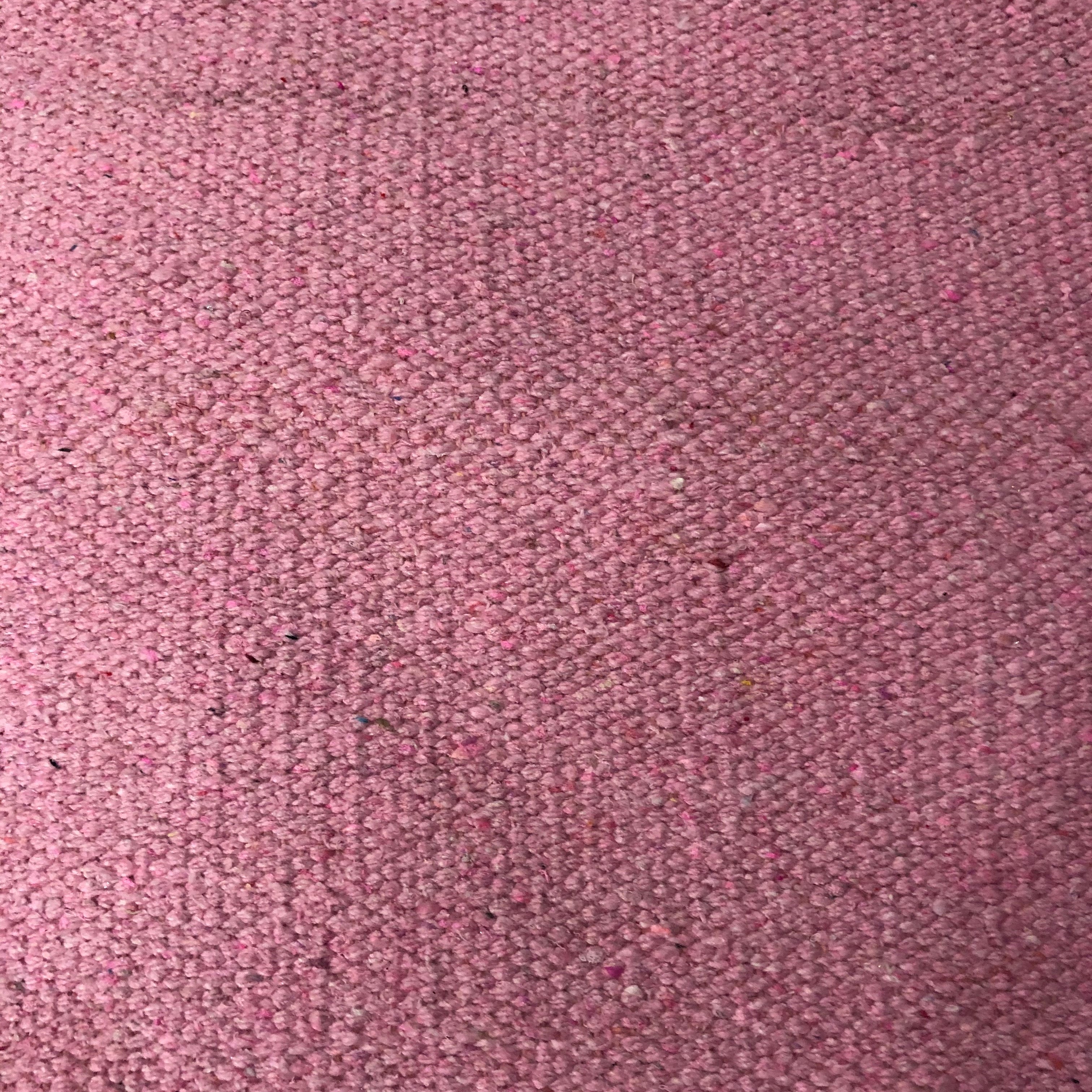 Pink - cotton rug detail